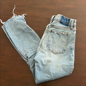Abercrombie & Fitch High Rise Light Blue Jeans